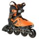 NILS Extreme NA14112 Rollschuhe, schwarz und orange, Größe 39