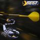 15. DARTS PLASTIK-DARTS 3 STÜCK SICHER BEST SPORTING - GELB