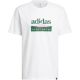 2. adidas Sportsman Mountain Graphic Herren-T-Shirt Weiß KC9254