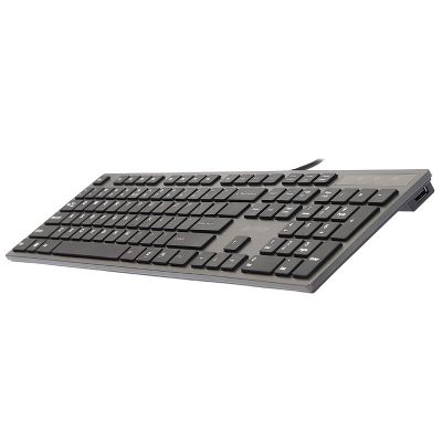 4. A4 TECH KV-300H Membrantastatur A4TKLA39976 (USB 2.0; (US); schwarz)