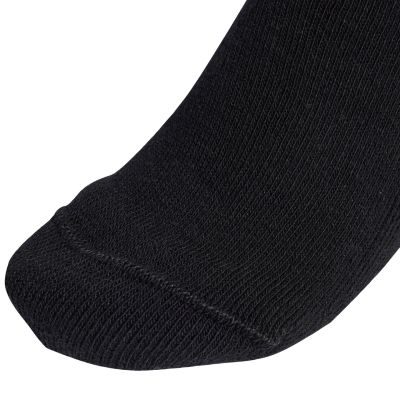 3. Adidas gepolsterte, lineare Crew-Socken, 10 Paar, Schwarz, KF9092