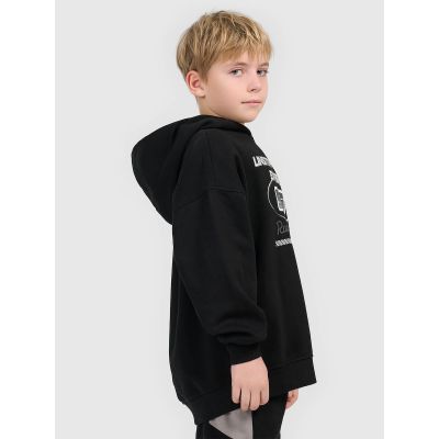 3. Lockerer Jungen-Sweatshirt mit Kapuze 4F 4FJRSS26TSWSM2814-20S