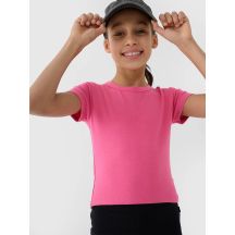 Mädchen Basic T-Shirt Top 4F 4FJWSS25TTSHF1852-54S