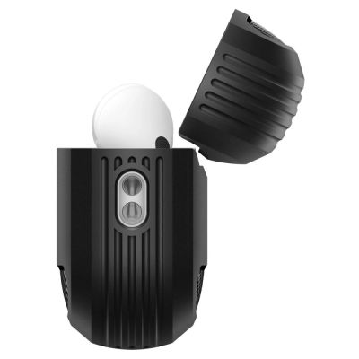 6. Spigen Rugged Armor Case für AirPods 3 - Mattschwarz