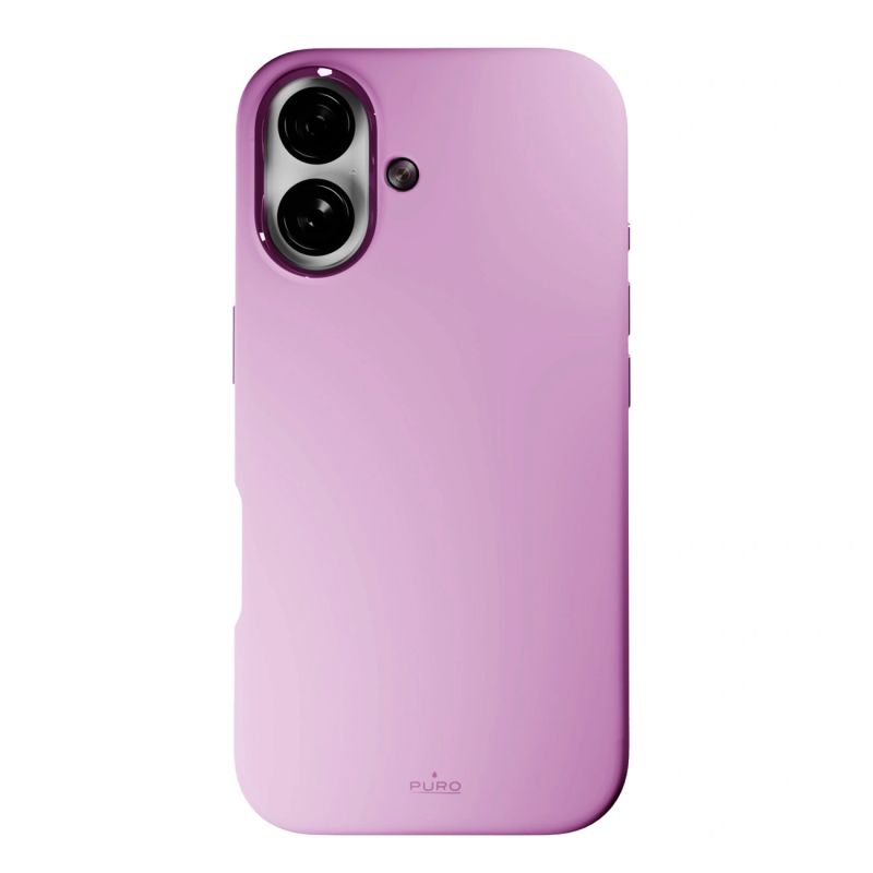 4. Puro Icon Mag Pro MagSafe Silikonhülle für iPhone 16 – Rosa