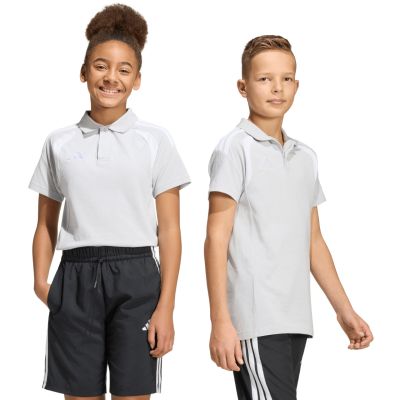 Kinder-Poloshirt adidas Tiro 26 League, grau KF3405