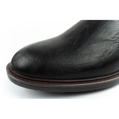 6. Wrangler Randy Herren Schuhe Chelsea Boots elegant modisch Slip-On Schwarz