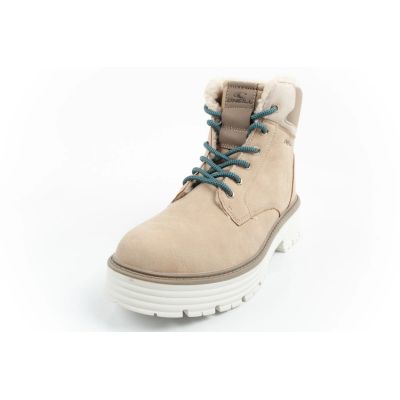 3. O'Neill Winterstiefel Damen Wanderstiefel Stiefeletten isoliert modisch Beige Weiß