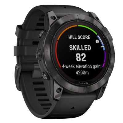 18. Garmin fenix 7X Pro 3,56 cm (1,4") MIP 51 mm Digital 280 x 280 px Touchscreen Schwarz Wi-Fi GPS