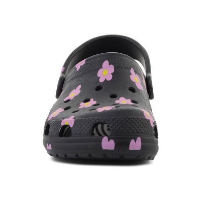 2. CROCS CLASSIC FLOWER CLOG K SCHWARZ 212670-001