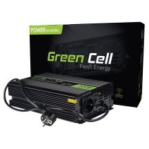 GREEN CELL INV07 WECHSELRICHTER 12V-230V 300W/600W REINE SINUSWELLEN