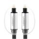7. Ugreen AV108 10542 optisches Toslink/SPDIF-Kabel 1,5 m – grau