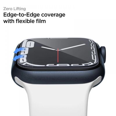 7. Spigen Neo Flex Schutzfolie für Apple Watch 4/5/6/7/8/SE (44/45 mm) - 3 Stk.