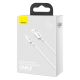5. Baseus Superior Kabel USB - USB Typ C 6A 66W 2m weiß (CATYS-A02)