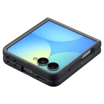 4. Spigen Nano Pop MagSafe Hülle für Samsung Galaxy Z Flip 8 – Schwarz und Grau