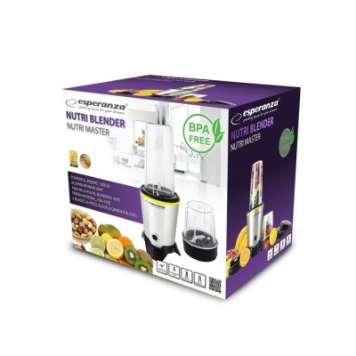 24. Esperanza MASTER EKM028 Sportmixer (1000W; schwarz und silber)