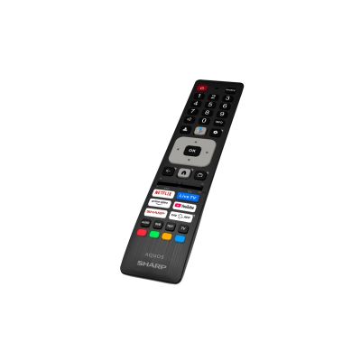 4. SHARP 55JP7265E QLED 55" 4K Ultra HD Google TV Dolby Digital Plus Schwarz