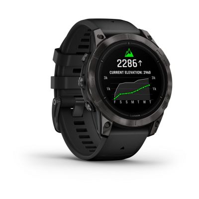 3. Garmin EPIX PRO g2 47 mm Saphir Carbongrau DLC Tit. Schwarz