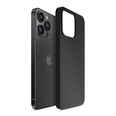 20. 3mk Silikonhülle für iPhone 16 Pro Max – Schwarz