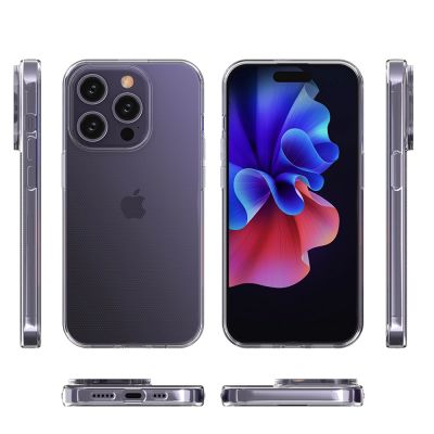 7. iPhone 15 Pro-Hülle aus der Ultra Clear-Serie in transparenter Farbe