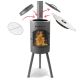 18. Bongiano SP rostiger Gartenkamin 3001R