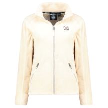 Damen-Fleecejacke Geographical Norway TICARINA OFF WHITE DB LADY 0124 (WZ8084F/GN-OFF WHITE)