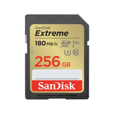 SANDISK EXTREME SDXC 256 GB 180/130 MB/s A2