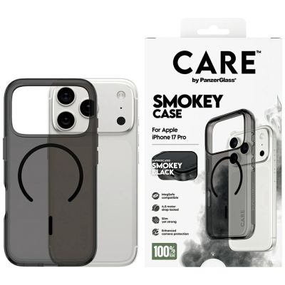 CARE by PanzerGlass Flagship Urban Explorer Case mit schwarzem MagSafe für iPhone 17 Pro - Schwarz