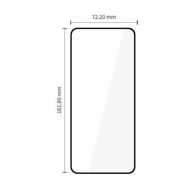 2. Tech-Protect Glass Fit+ 2er-Pack gehärtetes Glas für Motorola Moto G57 / G57 Power / G67 Power – Schwarz