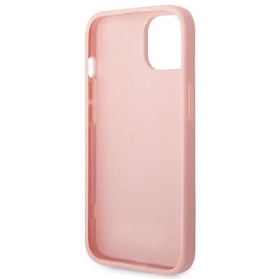7. Guess GUHCP14MHGGSHP iPhone 14 Plus 6,7" różowy/pink hard case Glitter Script