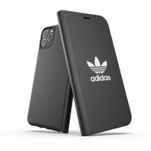 Adidas OR Booklet Case Basic für iPhone 11 Pro Max - Schwarz und Weiß