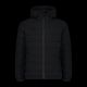 CMP Herren Wintersportjacke mit Kapuze, isoliert, schwarz (34K0167/U901)