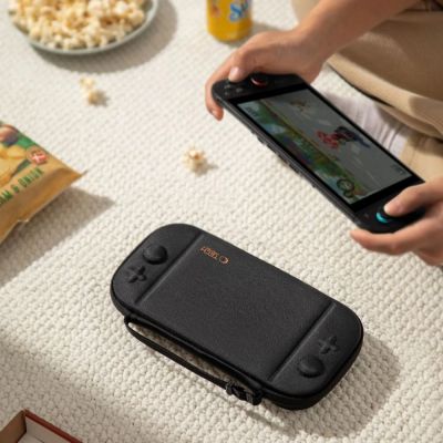 10. Tech-Protect Slim Pouch für Nintendo Switch 2 – Schwarz