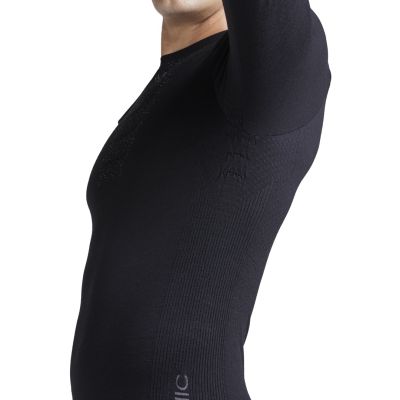 8. MightyWool LS-X Black-M Shirt X-BIONIC