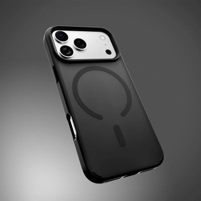 8. Puro Gradient TPU MagSafe Compatible Case für iPhone 17 Pro - Schwarz