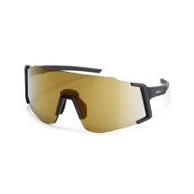 Rogelli SABRE Brille schwarz und gold