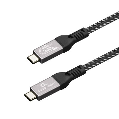 2. GEMBIRD PREMIUM LADE- UND DATENKABEL USB 4 TYP-C 40 Gbit/s, 240 W, 0,3 m