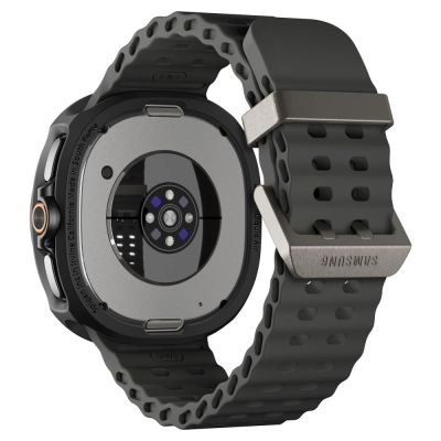 4. Spigen Liquid Air Case für Samsung Galaxy Watch 8 Classic 46 mm – Schwarz