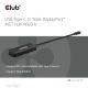 6. CLUB3D CSV-1553 USB-Type-C-Hubs und -Konzentratoren, Schwarz