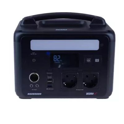 3. DEDRA DEZS0600 600/1200W 640Wh/50 Ah/12,8V Powerstation
