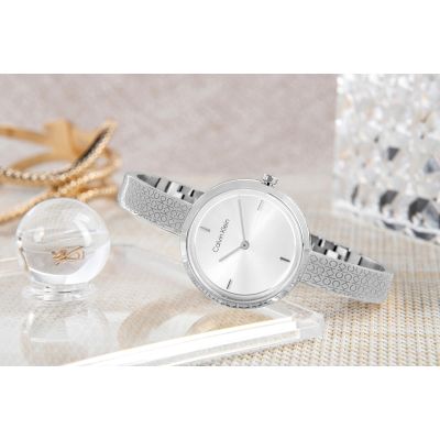 6. CALVIN KLEIN Iconic Damenuhr 25200181 + Box