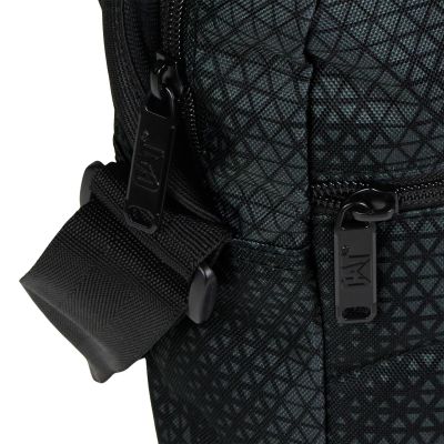 6. Ryan Caterpillar MILLENNIAL Schwarze Streamline Schultertasche (84058-661)