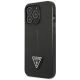2. Guess Saffiano Triangle Logo Hülle für iPhone 14 Pro Max - schwarz