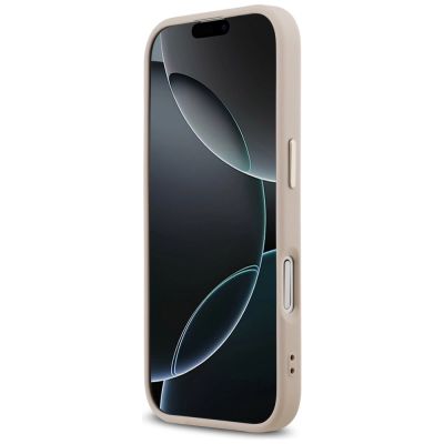 5. Guess 4G Triangle Logo MagSafe Case für iPhone 17 - Roségold