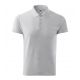 3. Malfini Cotton M MLI-21203 hellgraues Melange-Poloshirt
