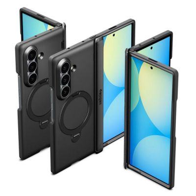 6. Spigen Slim Armor Pro S Magsafe Hülle für Samsung Galaxy Z Fold 8 Ultra - Schwarz