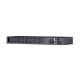 5. CyberPower PDU81005 Stromverteilungseinheit PDU 1U Schwarz 8 Netzwerkbuchse(n)