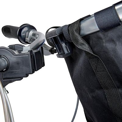 4. Fahrradkorb 31x23x24cm für vorne, Klickverschluss, mit Dunlop-Griffen
