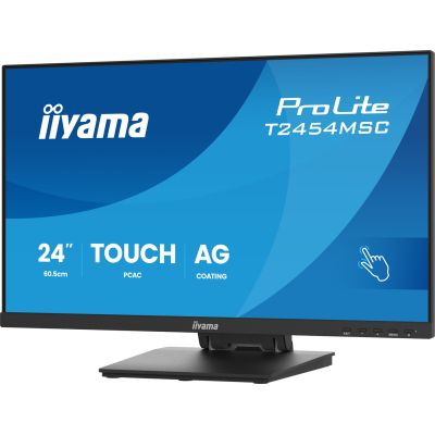 6. iiyama ProLite 24" IPS-Touchscreen-Monitor mit InCell PCAP-Technologie (10 Punkte), Antireflexbeschichtung und flexiblem Standfuß