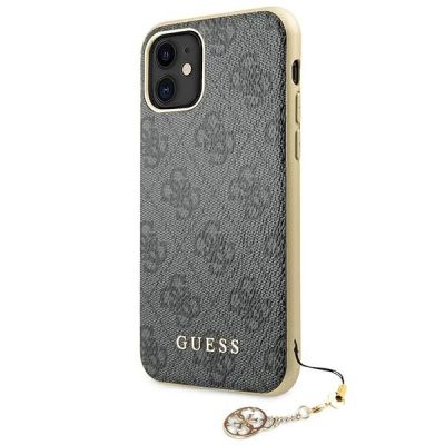 2. Guess GUHCN61GF4GGR iPhone 11 6.1" / Xr Grau/Grau Hartschale 4G Charms Collection